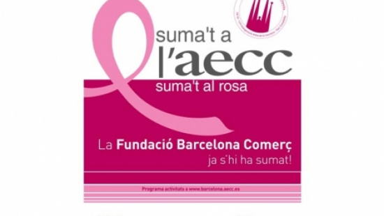 Establiments de la ciutat se sumen a la campanya contra el càncer de mama