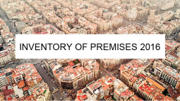 Barcelona gets an “Inventory of Premises” for economic activities at ground level