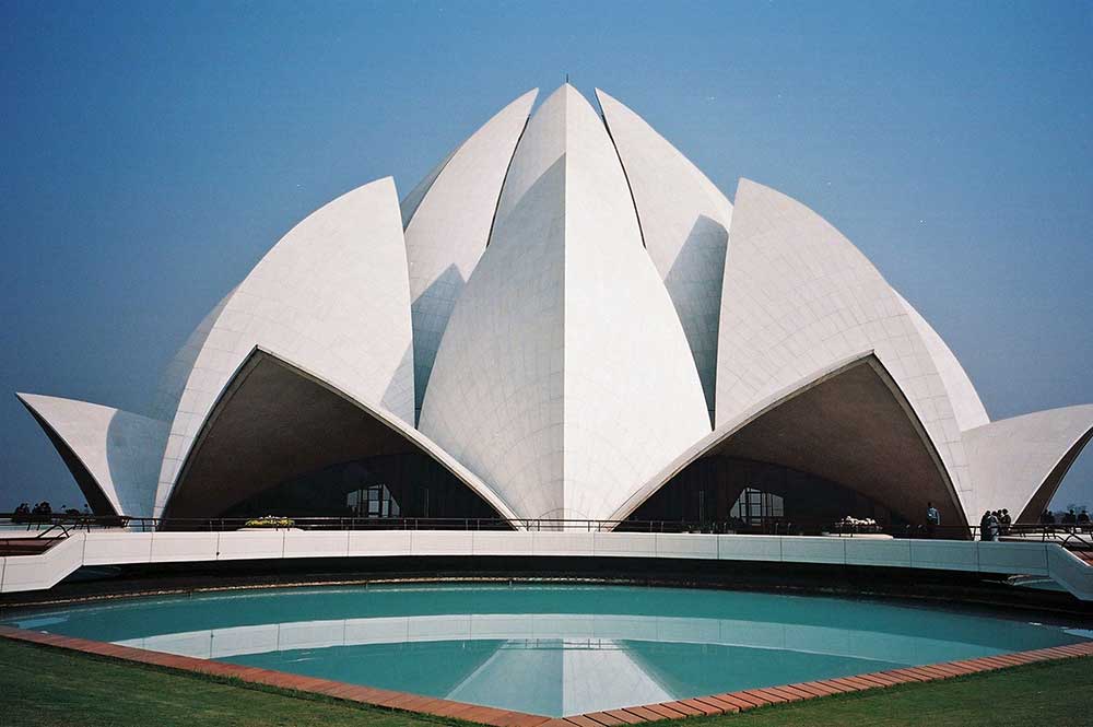 Temple del Loto. Casa d’Adoració de Nova Delhi (Índia).