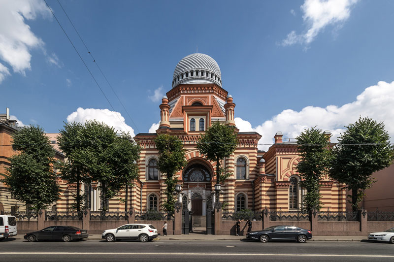 Gran Sinagoga de Sant Petersburg.