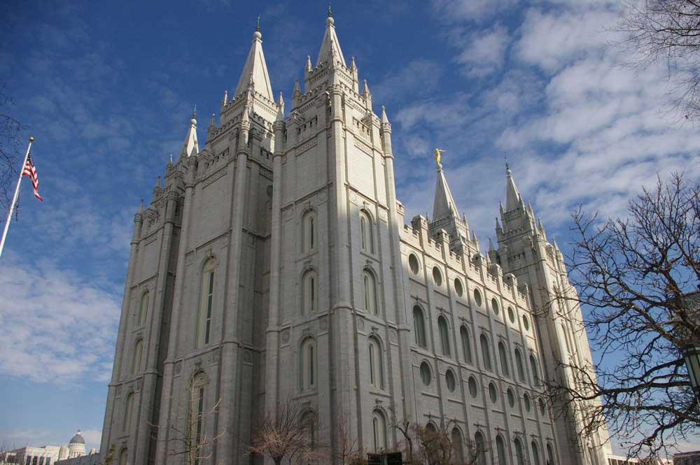 Temple de Salt Lake (Estats Units). Església de Jesucrist dels Sants dels Darrers Dies.