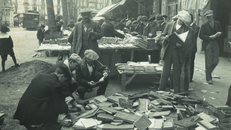 Mercat del llibre de Sant Antoni