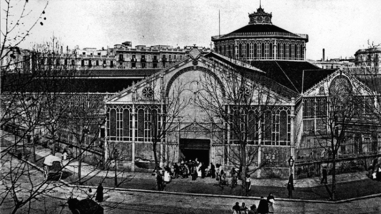 Mercat de Sant Antoni al segle XIX