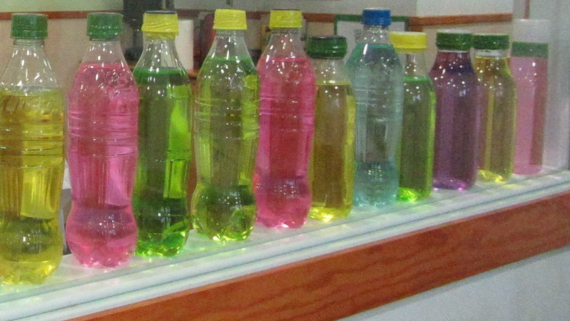 ampolles de colors
