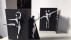 Dansaires, de Joan Junyer. Maqueta de figures dins de figures, l’home i la dona en un sol cos.