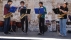 Ensemble de Saxos al costat de l'esglesia