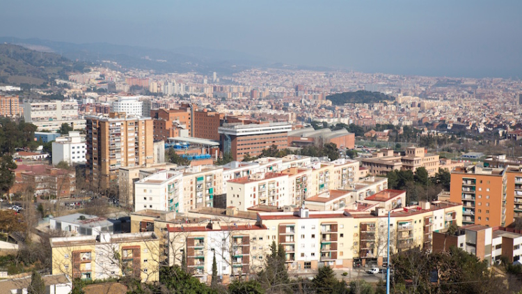 Panoràmica de l'Arrabassada