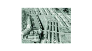 Construcció de les cases barates de Can Peguera el 1929.