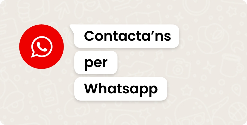 Contacta'ns per Whatsapp