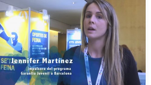 Una de les impulsores del programa de Garantia Juvenil a Barcelona, Jennifer Martínez, explica a qui va adreçat i en què consisteix.