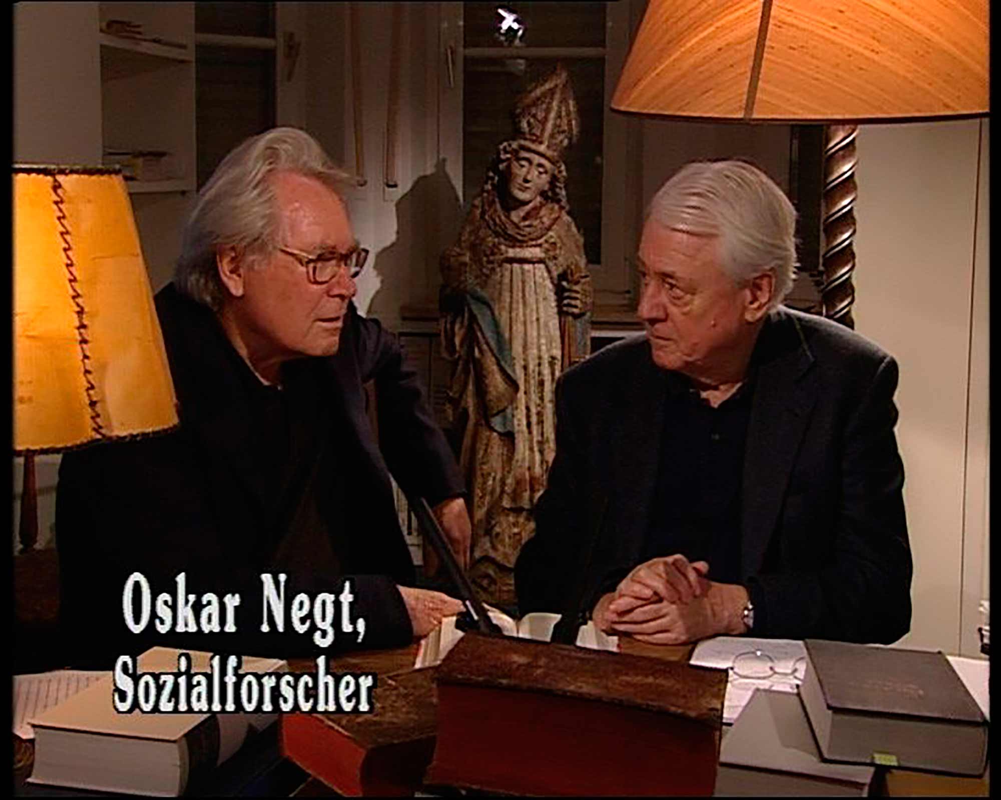 Alexander Kluge y Oskar Negt