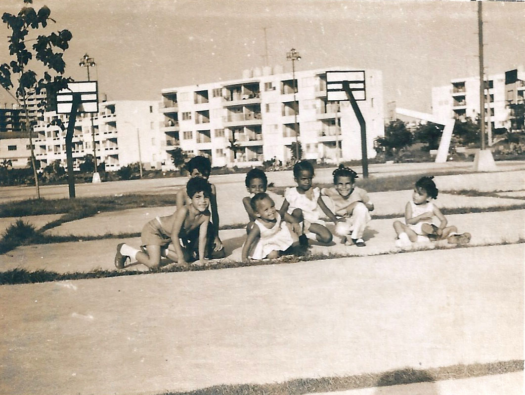 Barrio de Alamar, Habana del este, 1974. Cuba