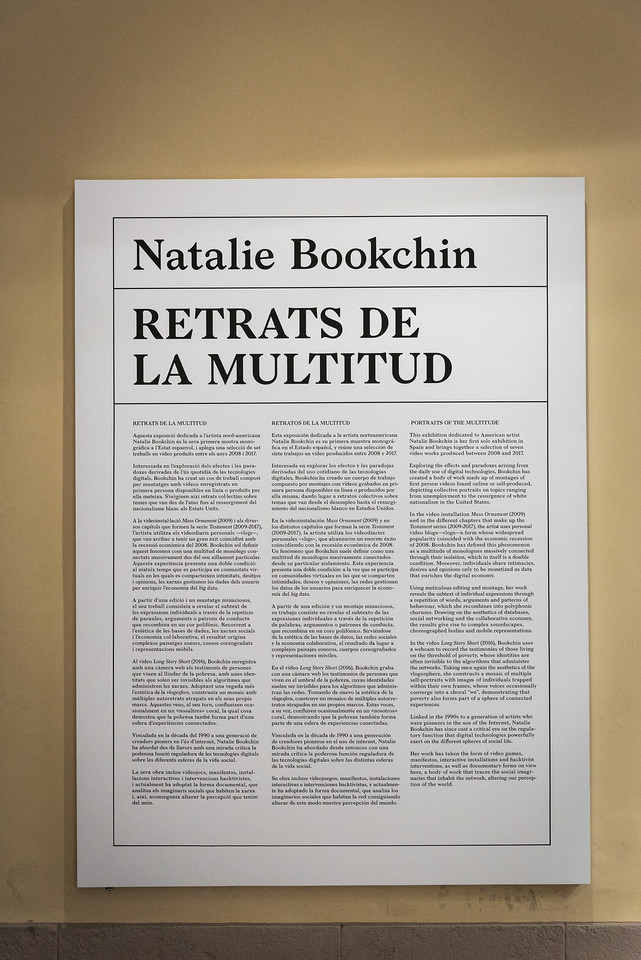 Natalie Bookchin. Retrats de la multitud