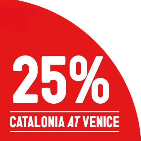 25%. CATALONIA AT VENICE