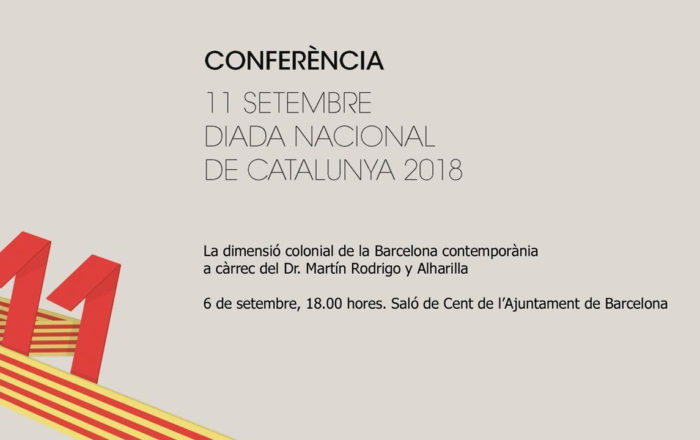 Conferencia 11 de septiembre de 2018
