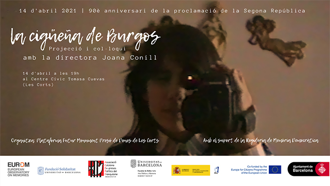 Proyección del documental La cigüeña de Burgos (2021) y coloquio con su directora, Joana Conill