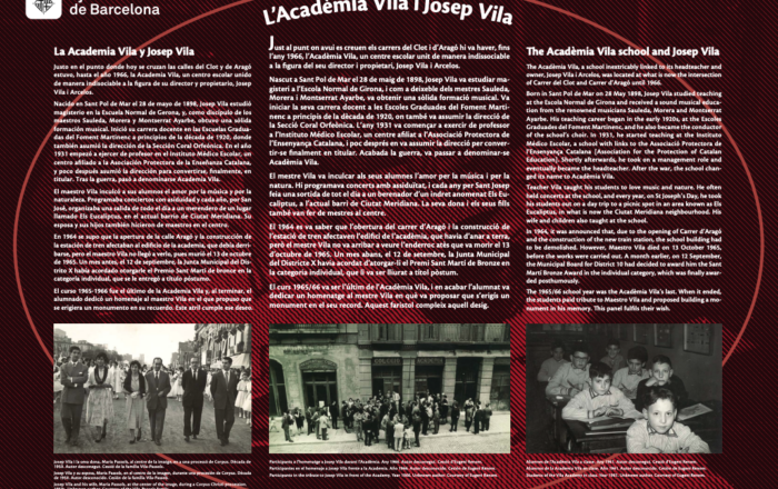 La Academia Vila y Josep Vila