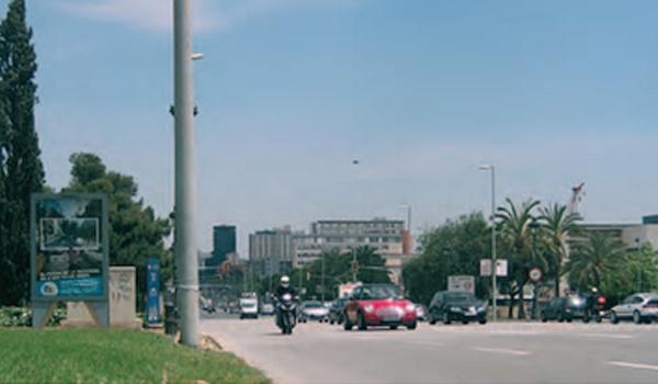 Img Avinguda Diagonal des de Zona Universitària,2010