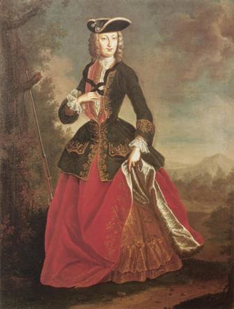 Retrat d’Elisabet Cristina de Brunsvic-Wolfenbüttel. Fons: Wikimedia Commons
