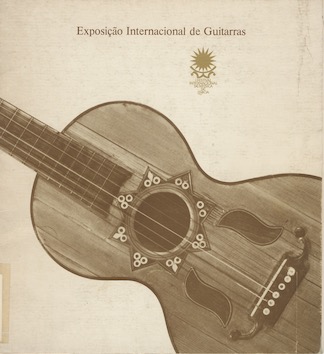Portada del catàleg Exposiçao Internacional de Guitarras