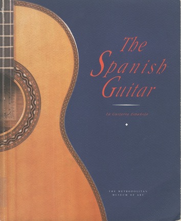 Portada de catàleg de l'exposició The Spanish Guitar