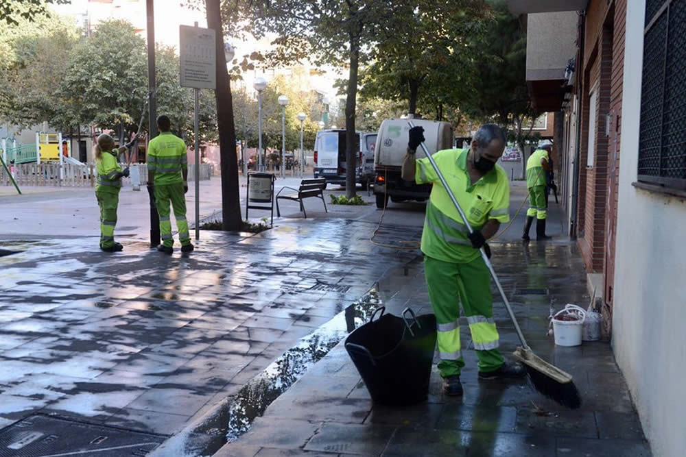 Limpieza de las calles y las plazas | Limpieza y Residuos | Ajuntament de Barcelona