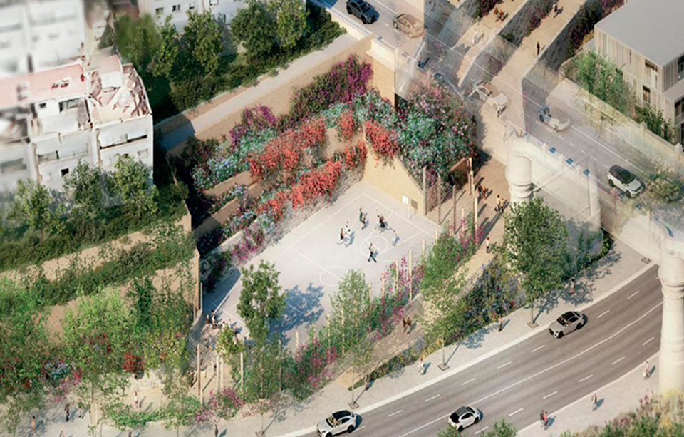 Pistes esportives a Vallcarca