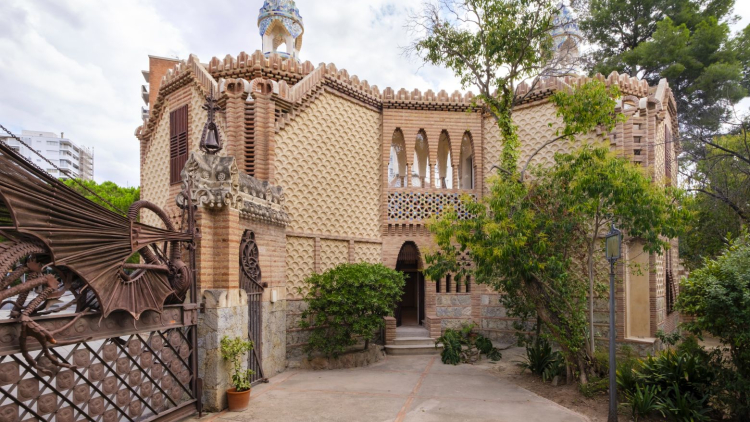 Detalls dels Pavellons Guëll 