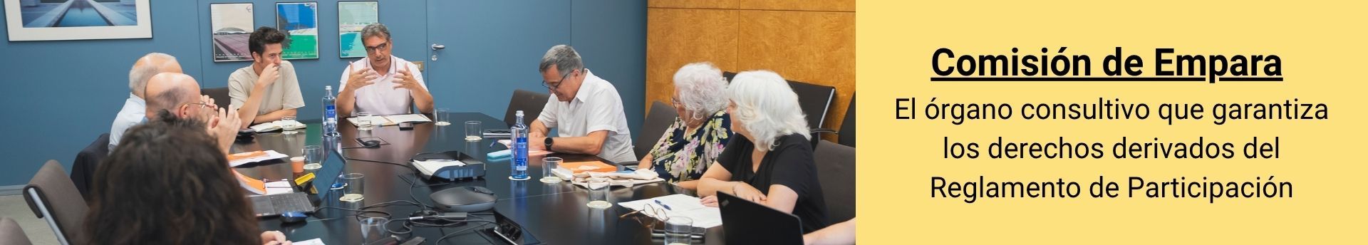 Comisión de Empara. Participación ciudadana.