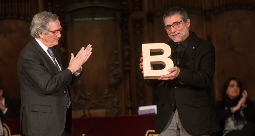 Jaume Plensa - Premi Ciutat de Barcelona de Projecció internacional de la ciutat de Barcelona 2014