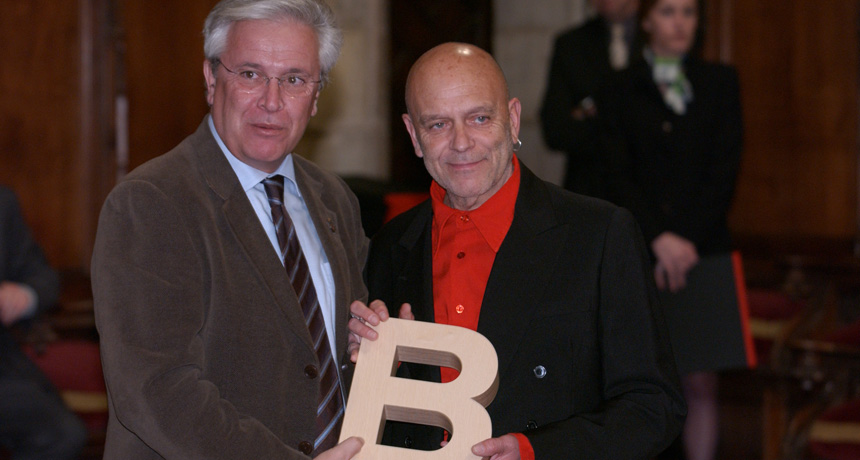 Hermann Bonnín - Premi Ciutat de Barcelona d'Arts Escèniques 2003