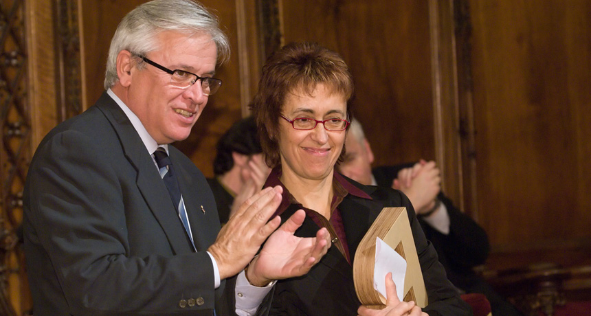 Isabel Ribera - Premi Ciutat de Barcelona d' Educació 2005