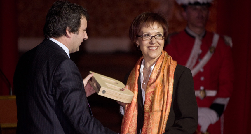 Teresa Serra, del CEIP Collaso i Gil - Premi Ciutat de Barcelona d'Educació 2007