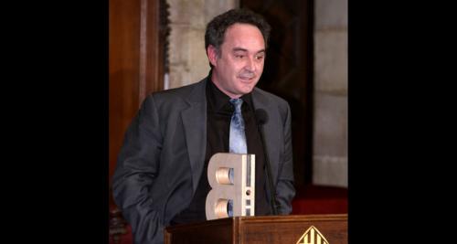 Ferran Adrià - Premi Ciutat de Barcelona de Projecció Internacional de la Ciutat de Barcelona 2003