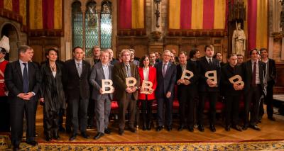 Guardonats - Acte de lliurament Premis Ciutat de Barcelona 2013