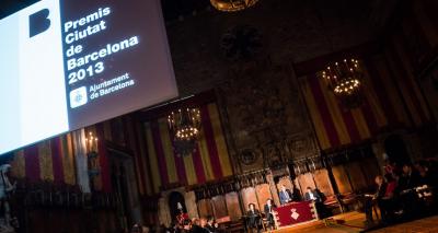 Acte de lliurament Premis Ciutat de Barcelona 2013