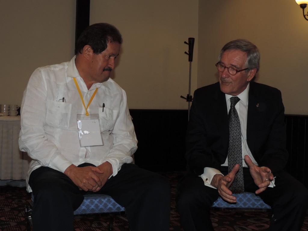Reunio amb el vicepresident de Colombia, Angelino Garzon