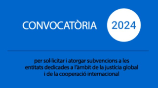 Convocatoria de subvenciones 2024