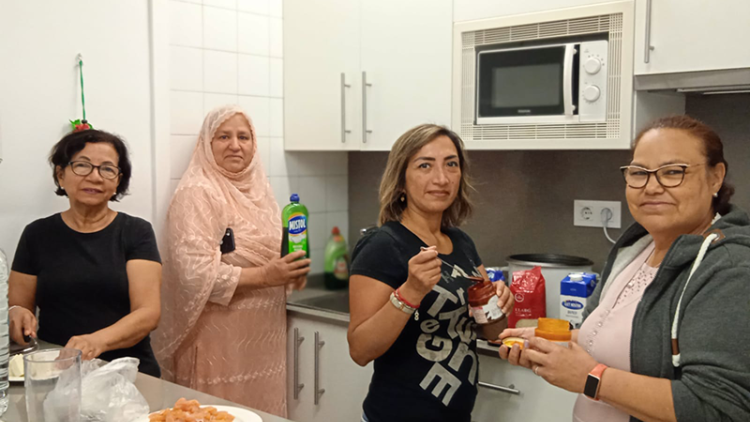 Grupo de Cocina del Centro de Vida Comunitaria