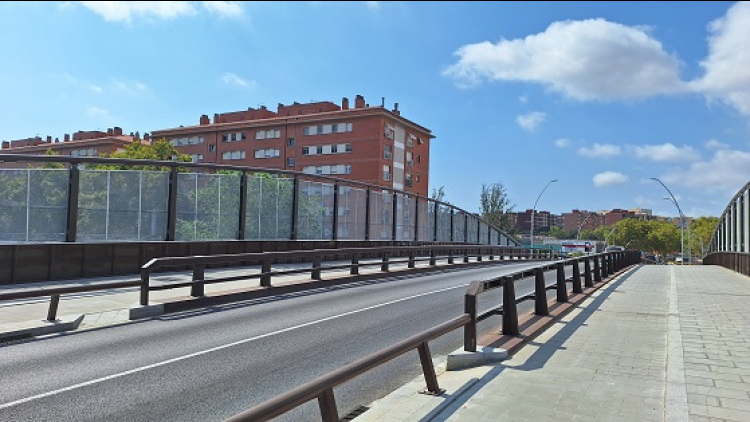 El pont de Santander, en la seva configuració actual 