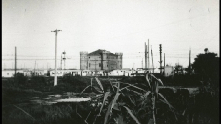 Castillo del Camp de la Bota. 1950 aprox.