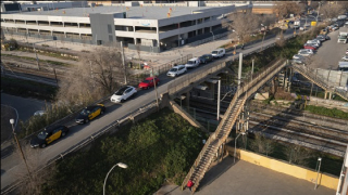 El puente de Santander, en su configuración anterior