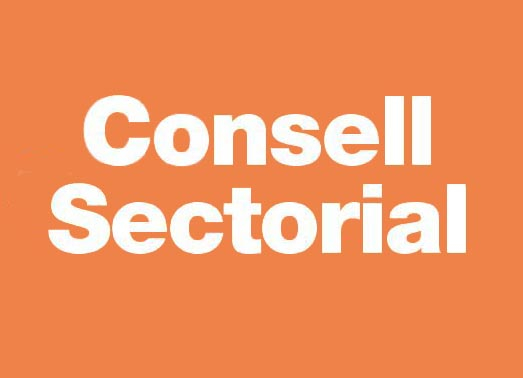 Baner del Consell sectorial d'economia social, comerç i ocupació