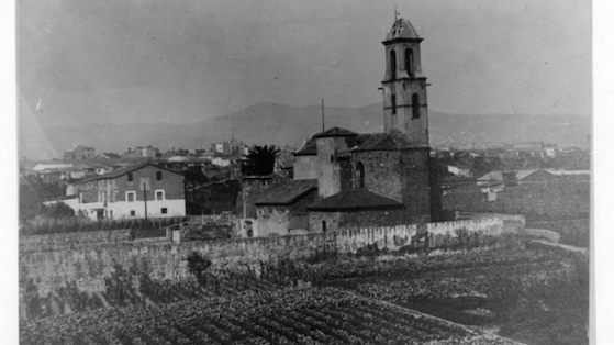Iglesia Sant Martí de Provençals.1950.