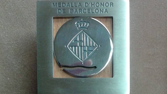 Medalla d'honor Ajuntament de Barcelona