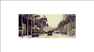 Fotografía histórica de las Tres Torres