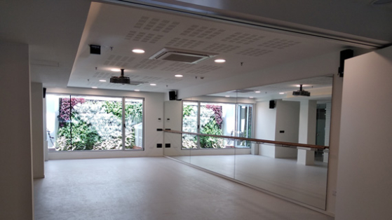 Gimnàs sala d'actes Casal de Gent Gran Sant Ildefons