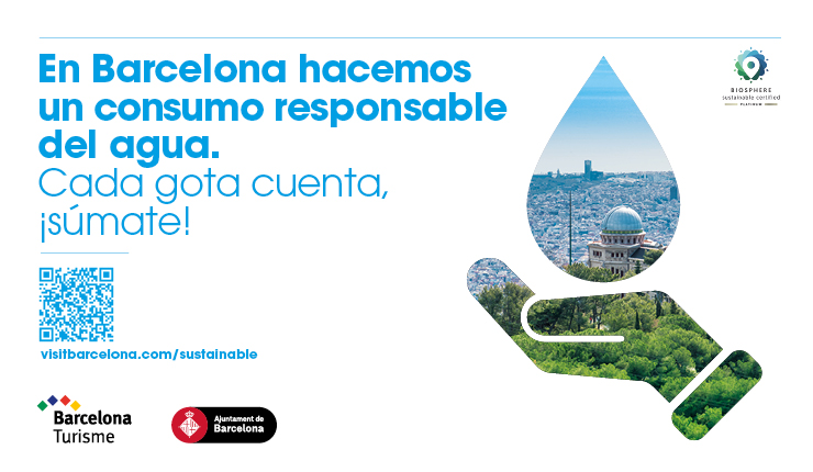 En Barcelona hacemos un consumo responsable del agua.