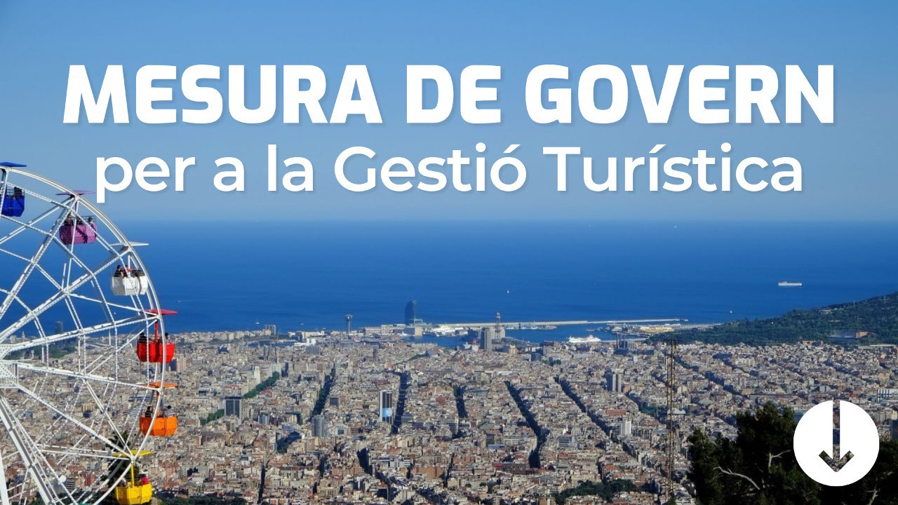 Mesura de govern per a la Gestió Turística