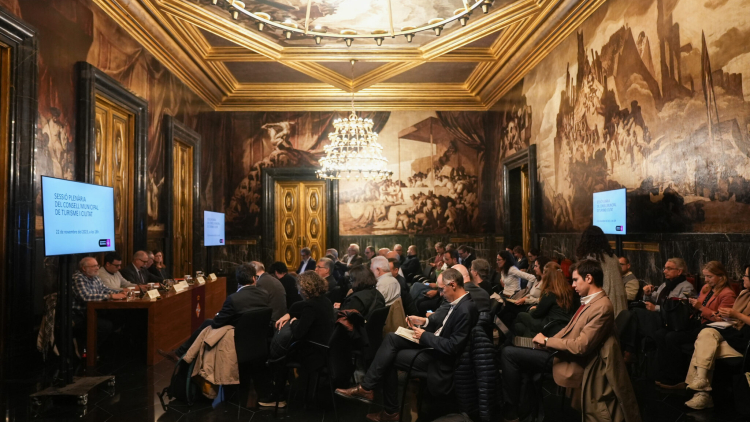 Sala de reunions del Consell de Turisme i Ciutat